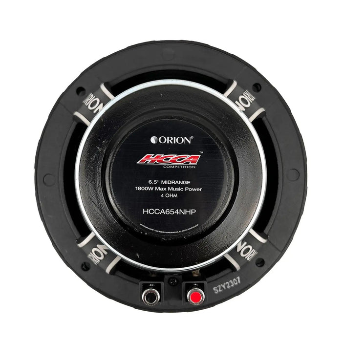 6.5" 450 Watts RMS 4-ohm Midrange Car Audio Speakers Orion HCCA Series Pair