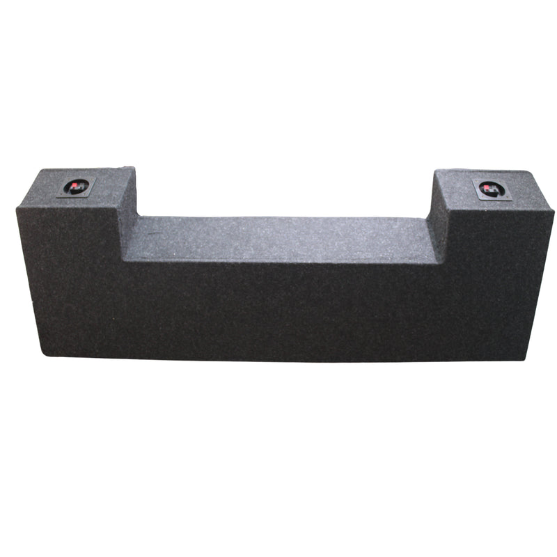 King Boxes 12" Dual Upfire Ported Speaker Box for '19-Up Ram Quad Cab ADG19-12