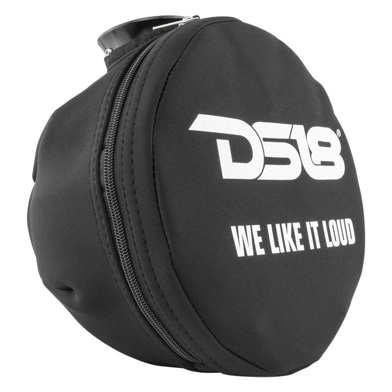 DS18 TPC8S 8" Marine Tower Speaker Covers Pair Black Waterproof for NXL-PS CF-PS
