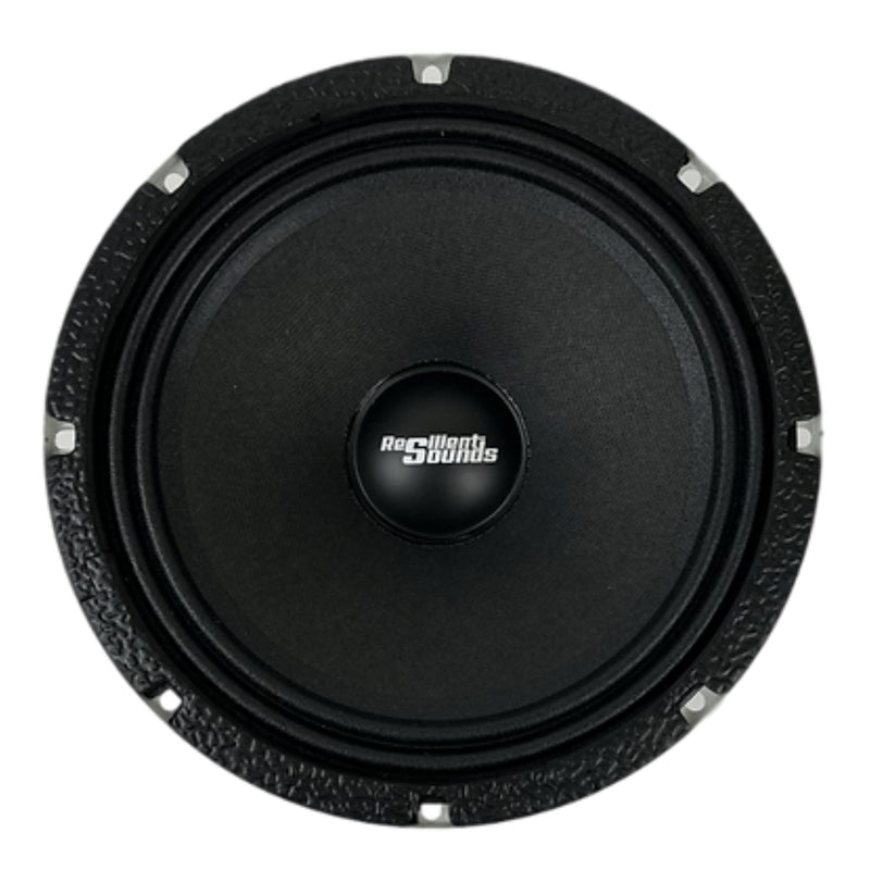 Resilient Sounds M Series 8" 275 Watt RMS 4 Ohm Midrange Car Audio Loudspeaker