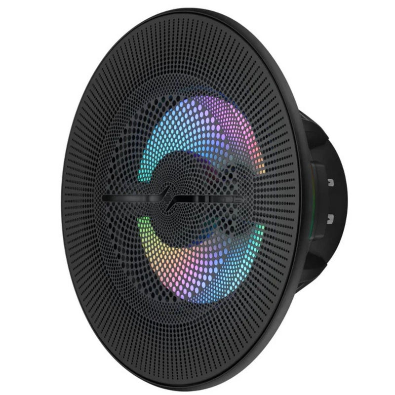 8" 175 W RMS 4-Ohm Marine Coaxial Speakers w Digital LED Ring NXL-LXY8 (Pair)