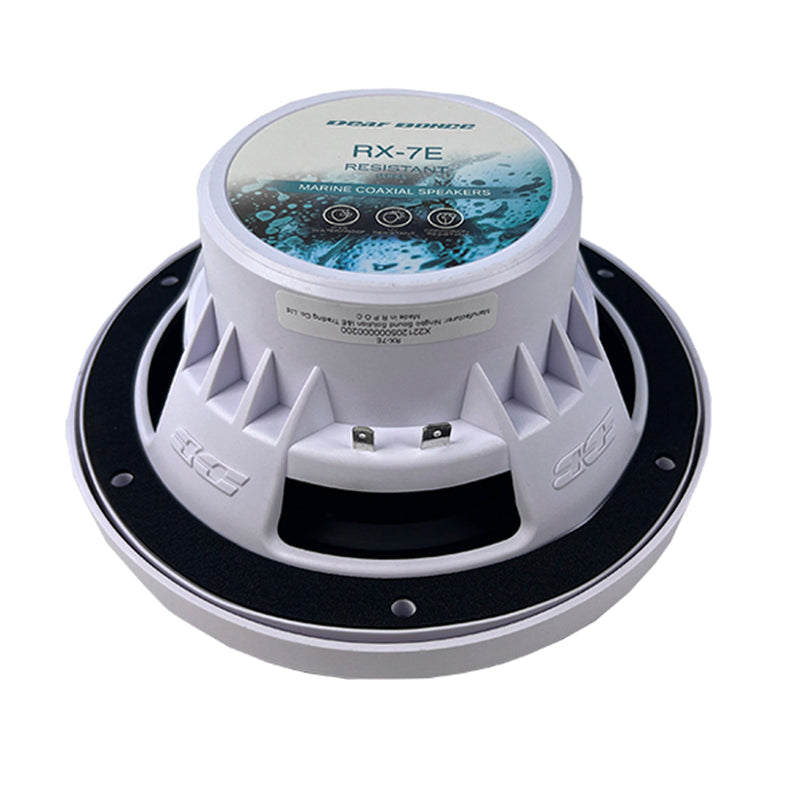 Deaf Bonce 7" 65W RMS 4-Ohm Coaxial Waterproof Marine Speakers DB-RX-7E