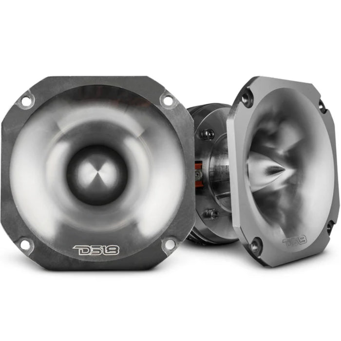 DS18 PRO 4" High Compression Tweeter 1.5" PEI VC 250 Watt RMS 4-Ohm Silver