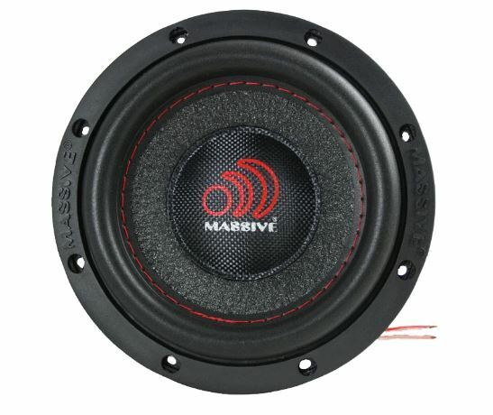 Massive Audio 6.5" 150W RMS 4-Ohm SVC Competition Subwoofer / SUMMO64XL