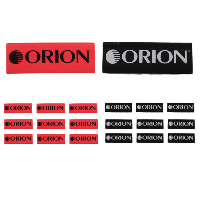 4 Gauge 3:1 Heat Shrink with Orion Logo Black/Red 20 Pack