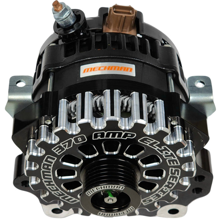 Mechman 370-Amp V-Mount High Output Alternator for SOHC Ford B11026370B