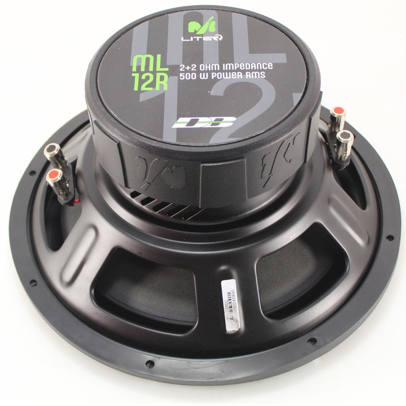 12" 500W RMS 2-Ohm Dual Voice Coil Subwoofer Deaf Bonce ML-12R-D2 OPEN BOX