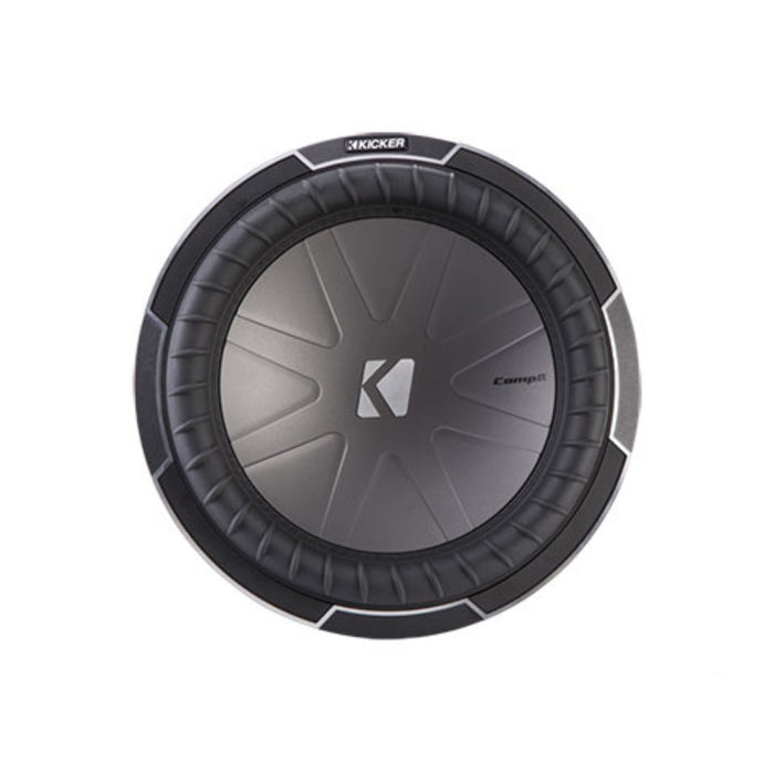 Kicker CompQ 12" Dual 4 Ohm VC Car Subwoofer 1700W Peak Ceramic Magnet 42CWQ124