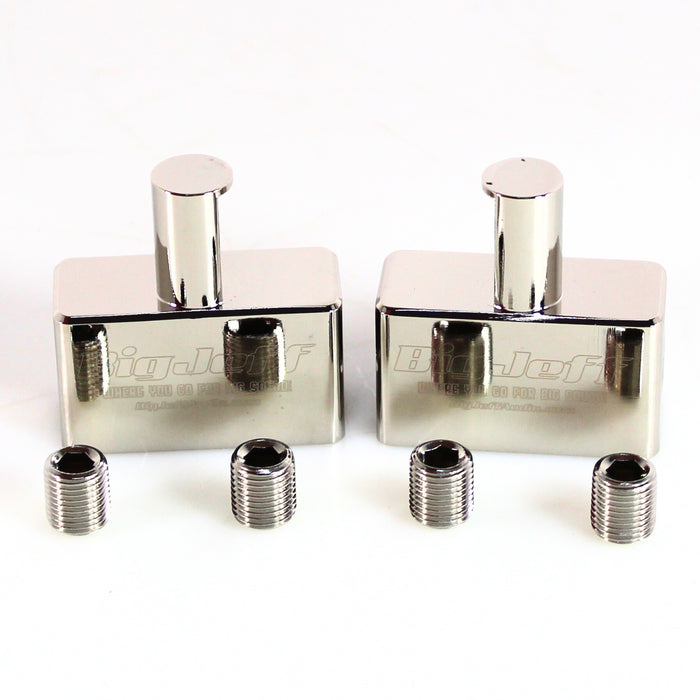 Big Jeff Audio Pair of Dual 0 Gauge to Single 1/0 Gauge Amplifier Input Adapters