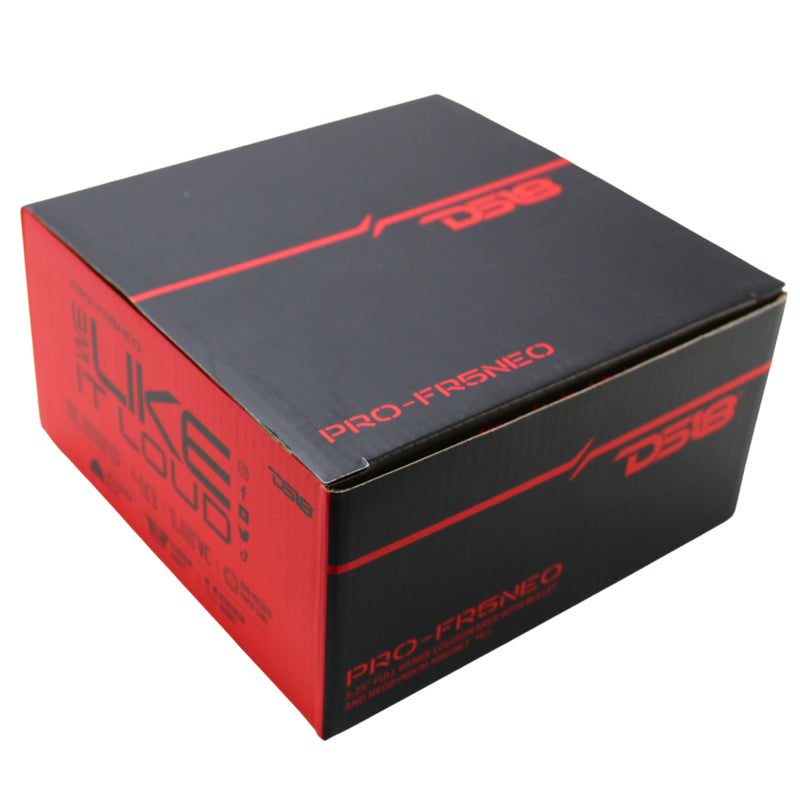 DS18 Pro 5.25" 400W Max 4-Ohm Neodymium Full Range Loud Speaker PRO-FR5NEO