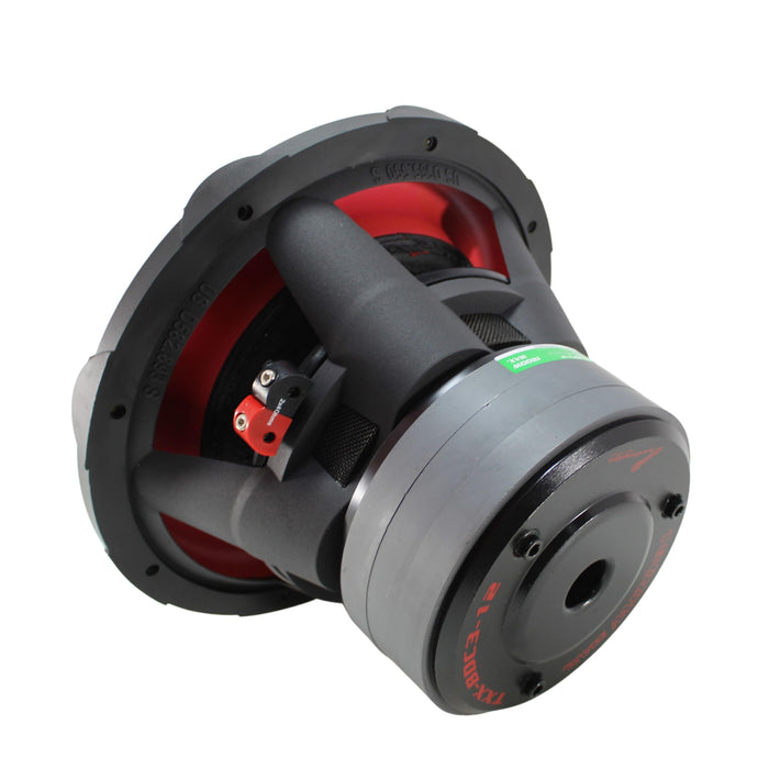 Audiopipe BD Series 12" Subwoofer - 1800W PMPO, 900W RMS, Dual 4-Ohm Voice Coils