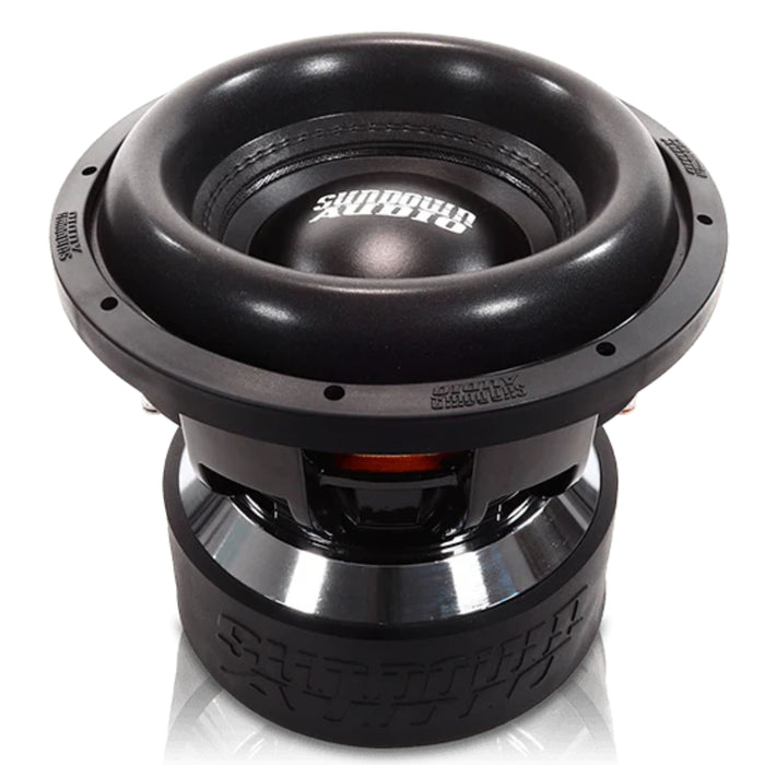 2000W RMS Dual 1 or 2-Ohm 10" X Series V3 Subwoofer w/Dual 10" Birch Ported Box