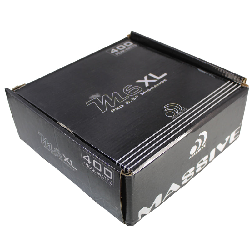 Massive Audio Pro 6.5" 400W Mid-Range Speaker 8 Ohm Bullet M6XL OPEN BOX