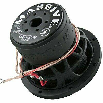 MASSIVE AUDIO SUMMO-64 - 6" SINGLE 4 OHM CAR AUDIO SUBWOOFER 300W