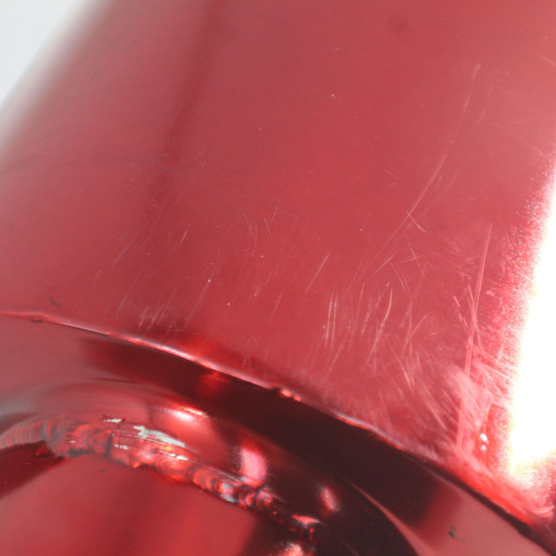 Mach-Speed Stainless Steel Exhaust Tip Slant Cut Rolled Edge Powder OPEN BOX