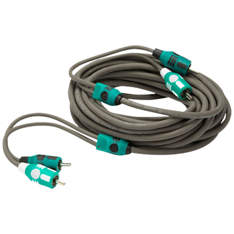 Kicker 2 Channel Marine-Grade Audio Interconnect RCA Cable 23ft / 7m