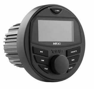 DS18 MRX1 Gauge Hole Bluetooth Marine Boat Radio Head Unit – 40W RMS, Refurbished