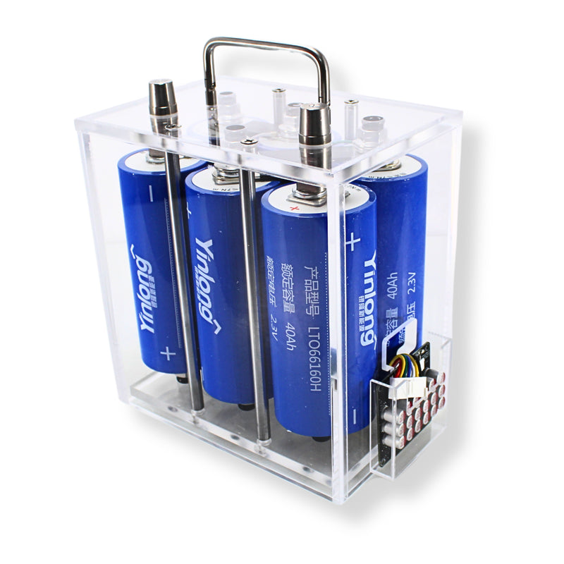 DIY Plug & Play Yinlong 40AH LTO Lithium Titanate 12v 6 Cell Bank w/ Balancer