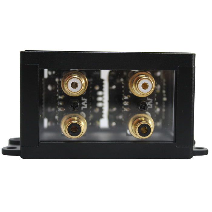 B2 Audio 2-to-4 Pair Cockbox RCA Splitter Distribution Block