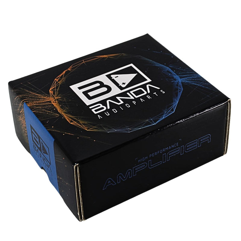 Banda 400 Watt 2-Ohm 4-Ch Pocket Series Compact Brazilian Amplifier BD-400.4