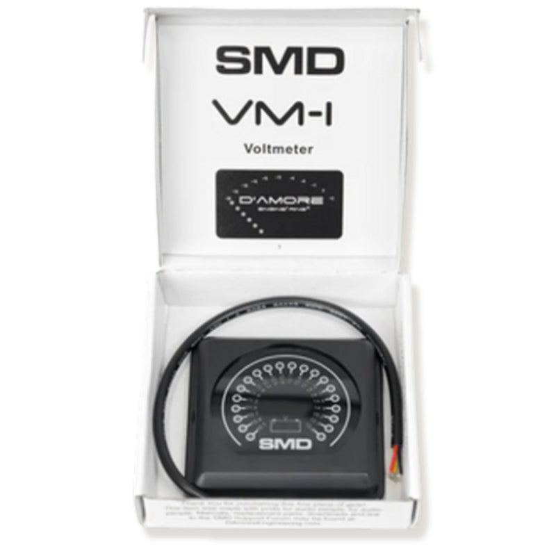 SMD VM-1 12 Volt Steve Meade Designs Analog LED DC Volt Meter