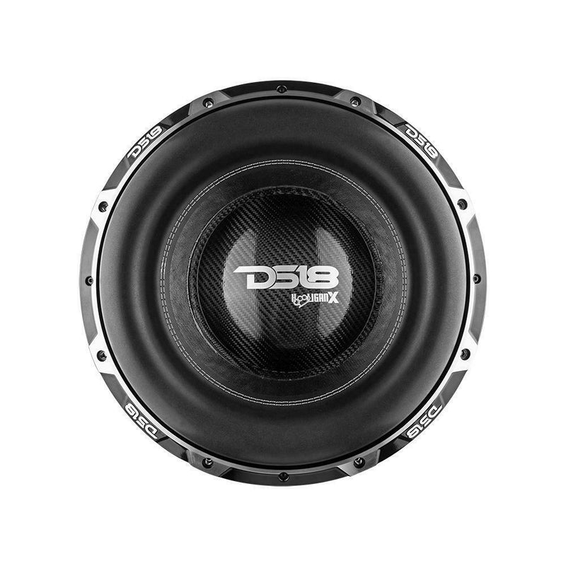 DS18 Hooligan X 15" 6000 Watt 4"DVC 2 Ohm High Excursion Competition Subwoofer