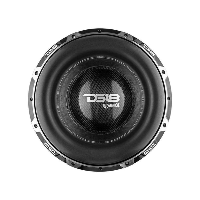 DS18 Hooligan X 15" 6000 Watt 4"DVC 2 Ohm High Excursion Competition Subwoofer