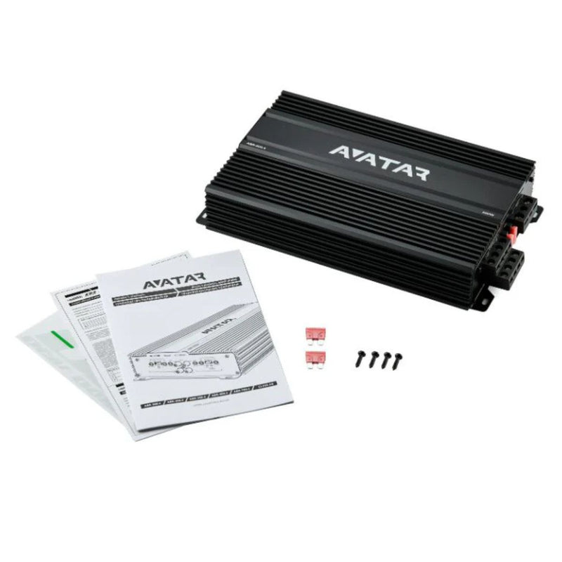 4-Channel 120W RMS x4 Class AB Car Audio Amplifier AVATAR ABR-500.4