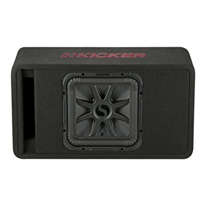 Kicker Loaded Enclosure Vented Angled-Back 12" Subwoofer 1200W Peak KI-45VL7R122