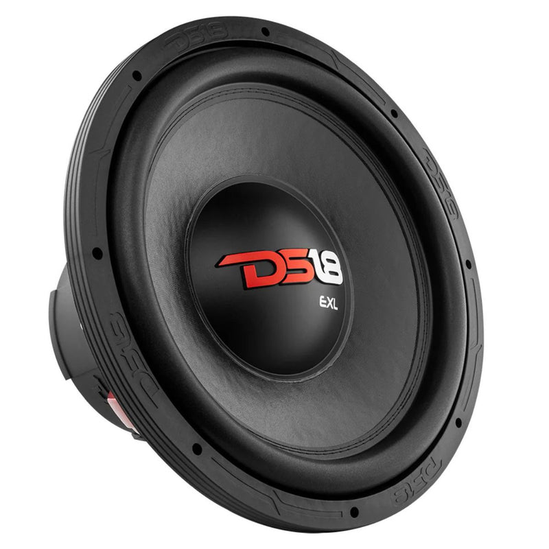 DS18 15" 1250 Watts 2 Ohms DVC Pro Car Audio Subwoofer EXL-X15.2D