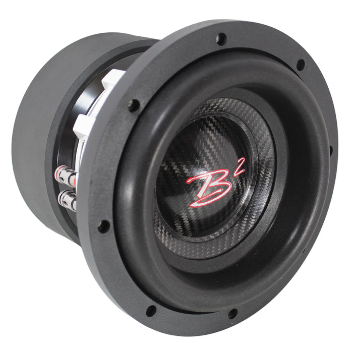 B2 Audio RAMPAGE Series 8" Dual 2-Ohm 2" Coil 1000 Watt RMS Subwoofer OPEN BOX