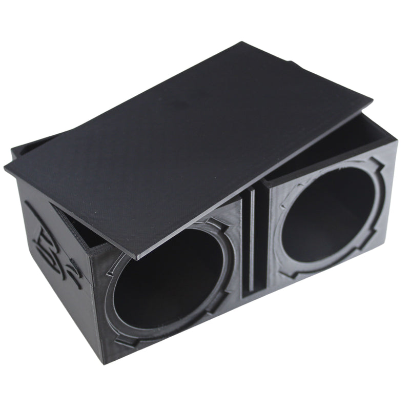 Dual Ported Subwoofer Enclosure 3D-Printed for B2 Audio Rampage RC2