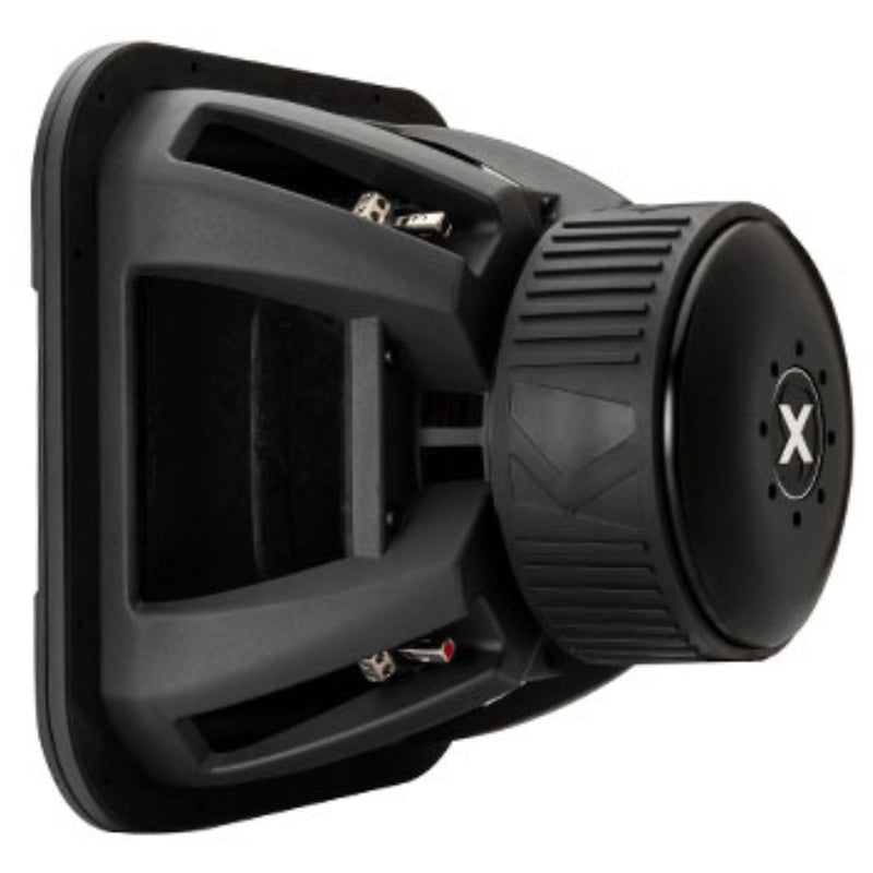 Two Solo X 15" Dual 2 Ohm 2000W RMS Subwoofer Combo with Warhorse 3600 Amplifier