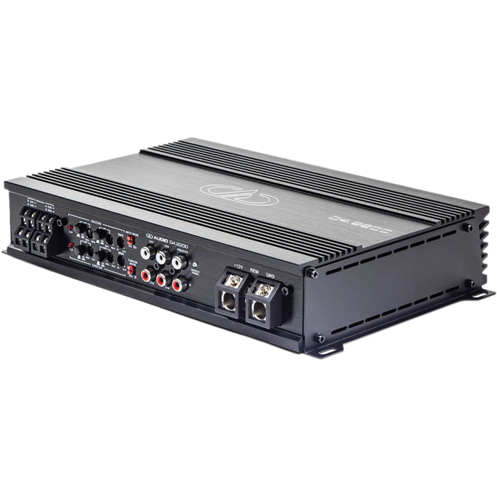 DD Audio D Series 2200W Dynamic Power 4-Ch 1-Ohm Compact Amplifier / DD-D4-2200