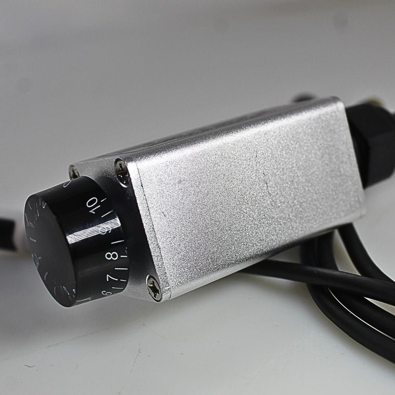 Official Big Jeff Audio Aluminum Cased 30" RCA Bass Knob Silver OPEN BOX