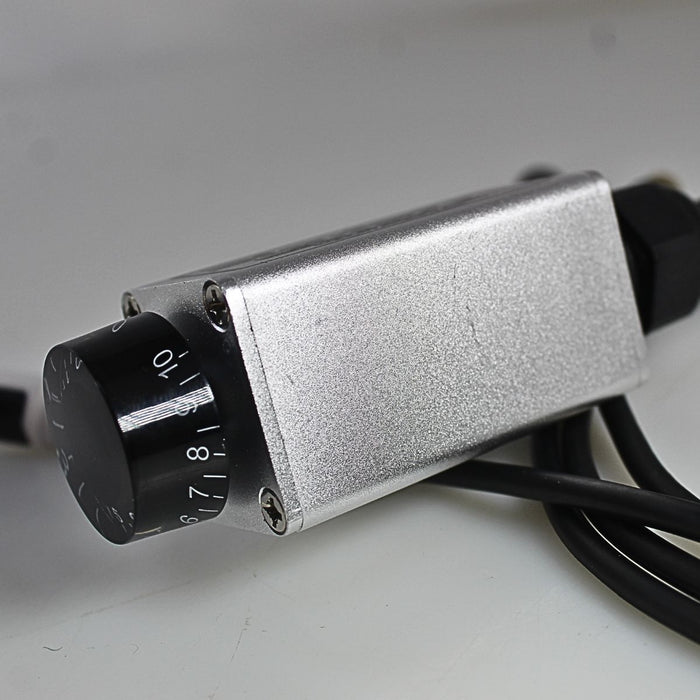 Official Big Jeff Audio Aluminum Cased 30" RCA Bass Knob Silver OPEN BOX