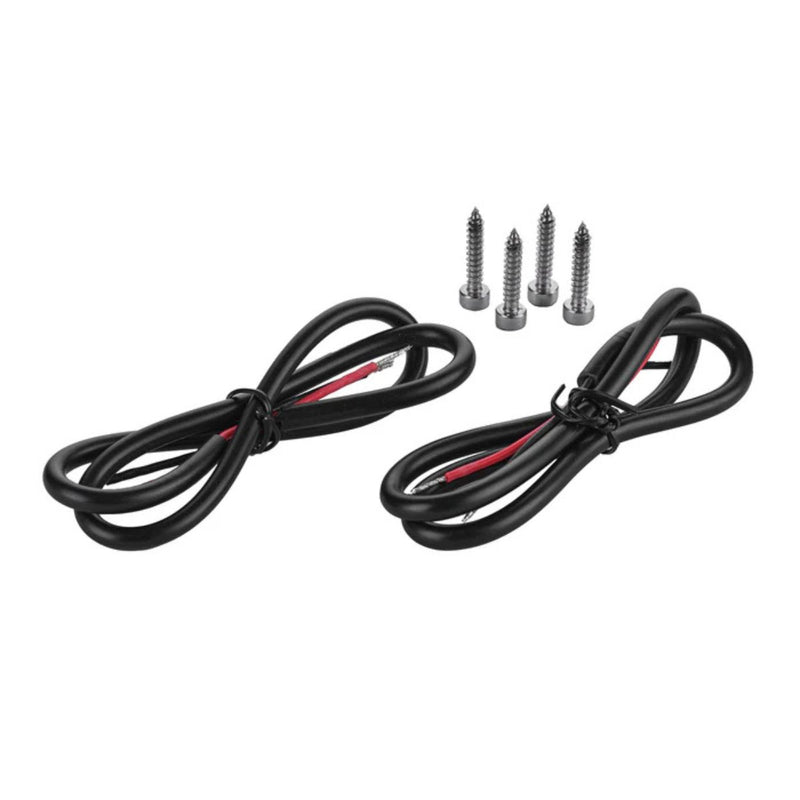 3.8” 120W RMS 4 Ohm Marine Super Bullet Tweeter Pair w/ 1” Voice Coil NXL-T1-BK