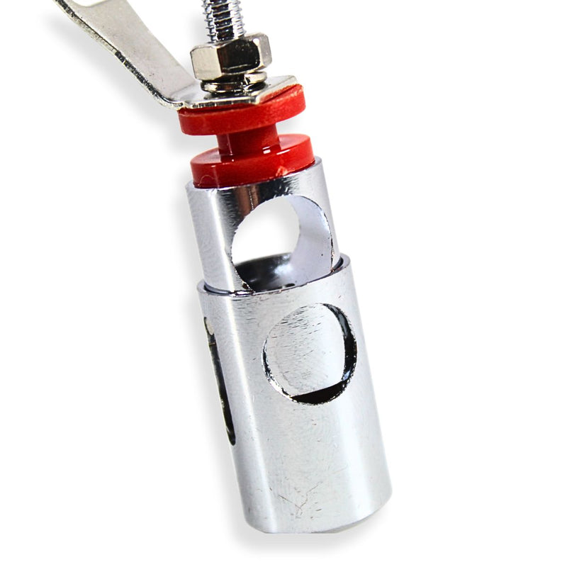 Big Jeff Audio 4 Ga Tall Speaker Push Terminal Brass/Nickel Plated Black-Red