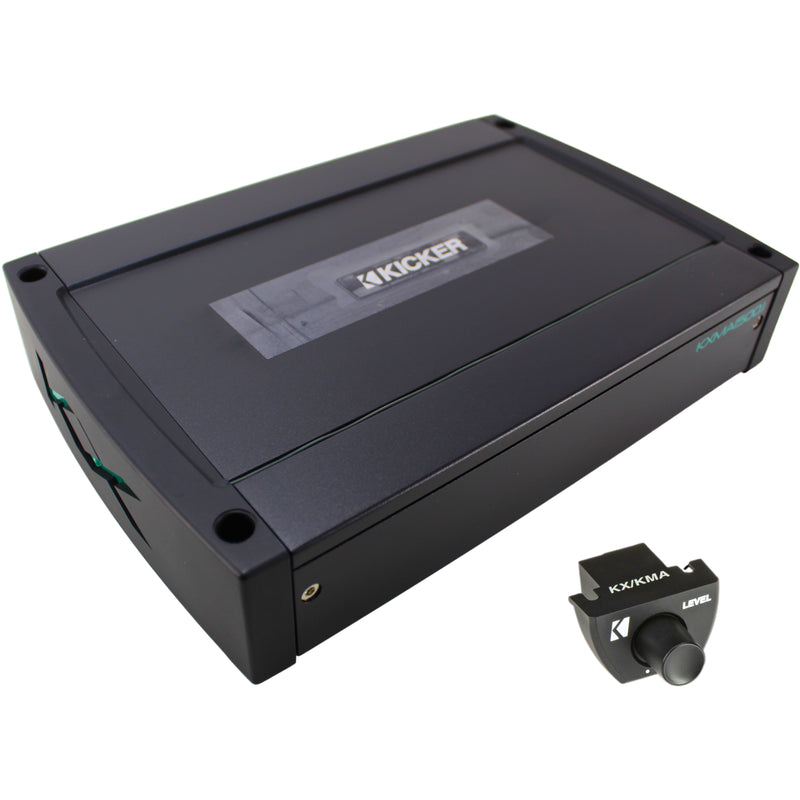 Kicker KXMA Series 1500W 1-Ohm Class-D Monoblock Marine Amplifier / 51KXMA15001