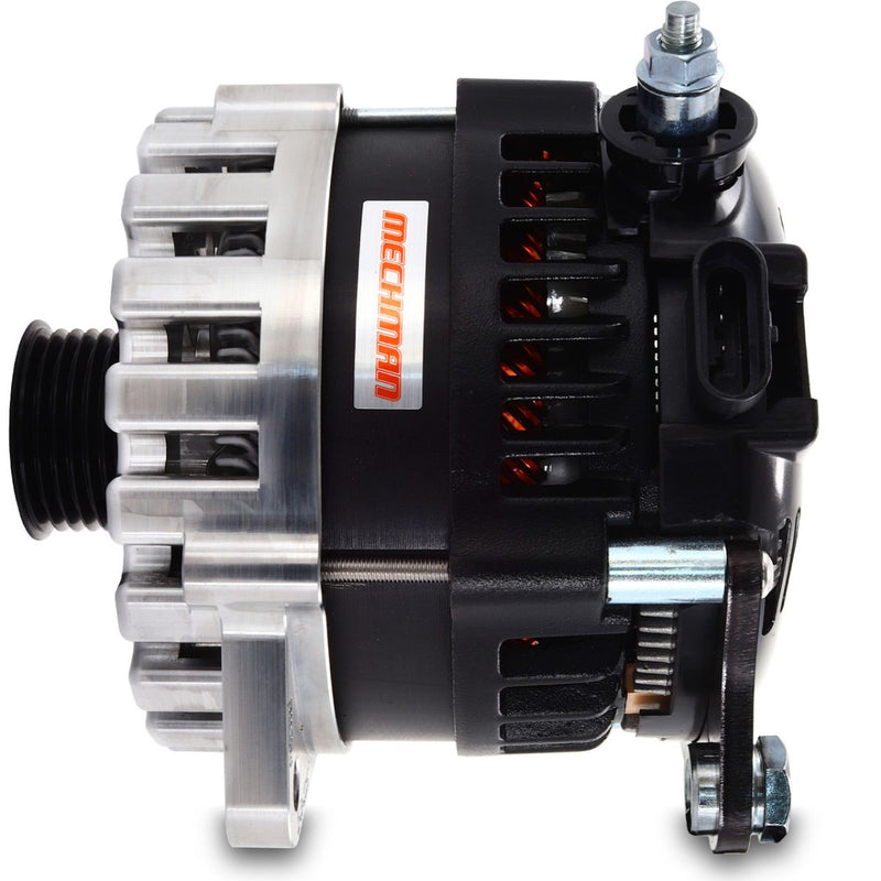 Mechman 400 Amp Machined Billet Alternator for Nissan & Infiniti 2.5L5.6L