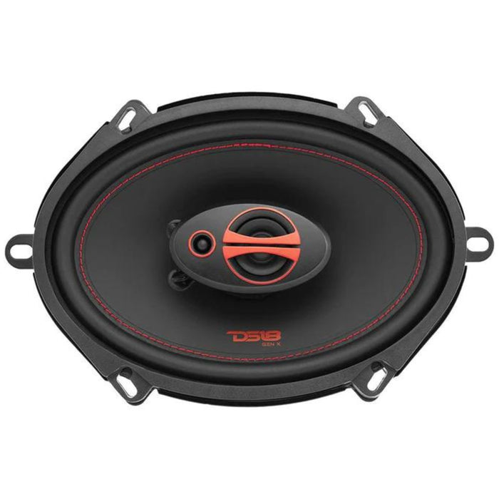 DS18 Pair of 5x7" 3-way Car Door Speakers 165 Watts 4 Ohm Coaxial Speakers