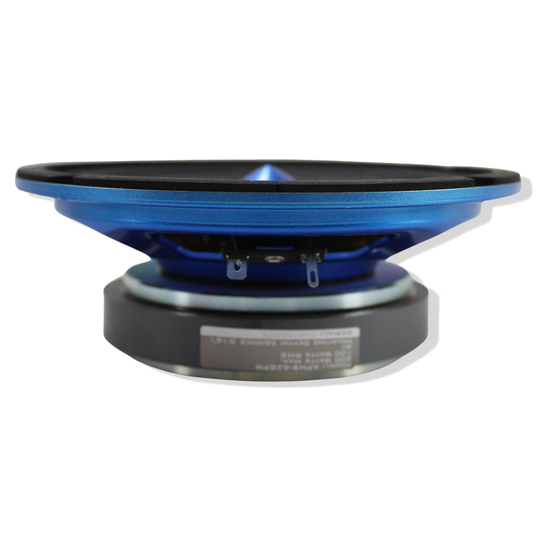Audiopipe 6" Mid Bass Car Audio Bullet Loud Speaker 100W 4 Ohm Blue