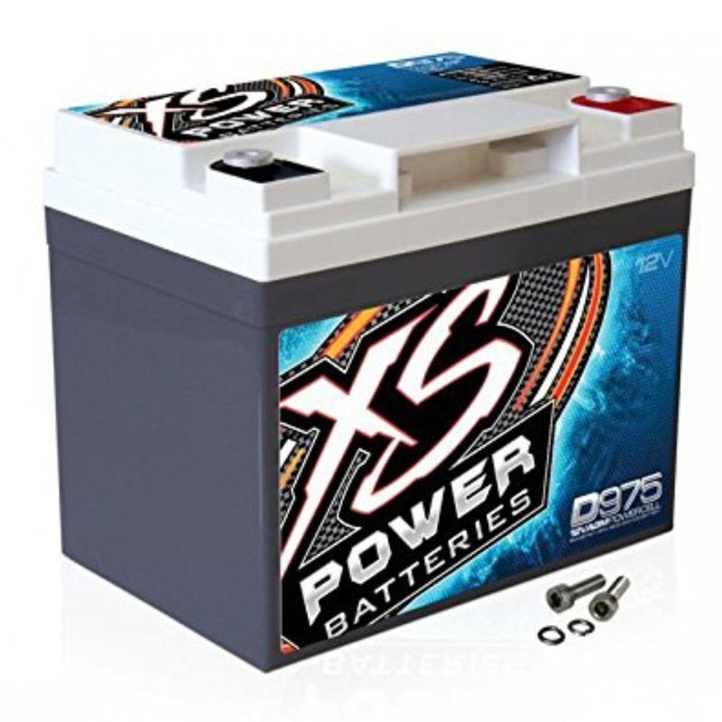 XS Power 12V Compact Pro Car Audio Starting Battery AGM 43 Amp Hours D975