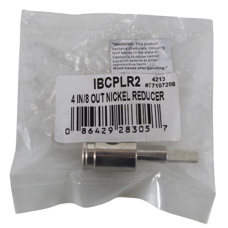 Install Bay 4 In / 8 Out Nickel Plated Reducer Adapter Power Ground IBCPLR2