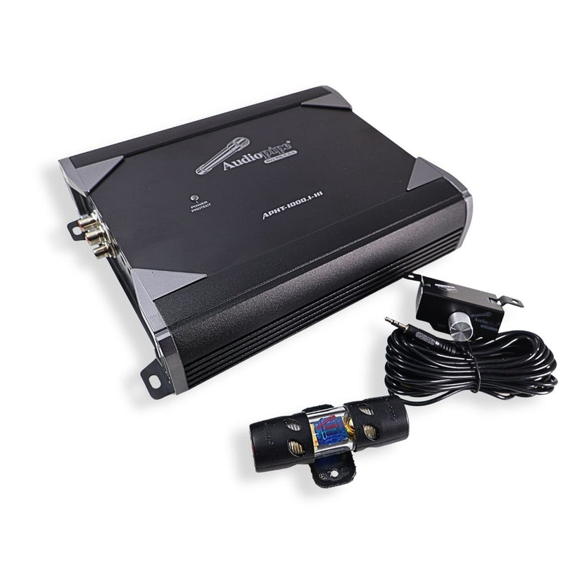 Audiopipe 1000W RMS  2 Ohms Class D Brazilian Style Monoblock Amplifier