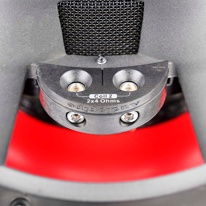 Audiopipe TXX-BDC 10" 900W RMS 2x4-Ohm DVC Quad Stack Composite Cone Subwoofer