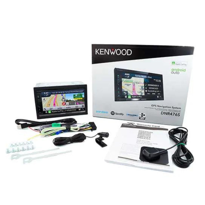 Kenwood Navigation Receiver DNR476S and Kenwood Mounted Dash Camera DRV-N520