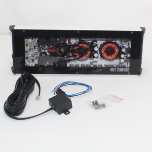 B2 Audio RIOT 2500W 1-Ohm Class D Monoblock Amplifier w/ RGB LED Light OPEN BOX