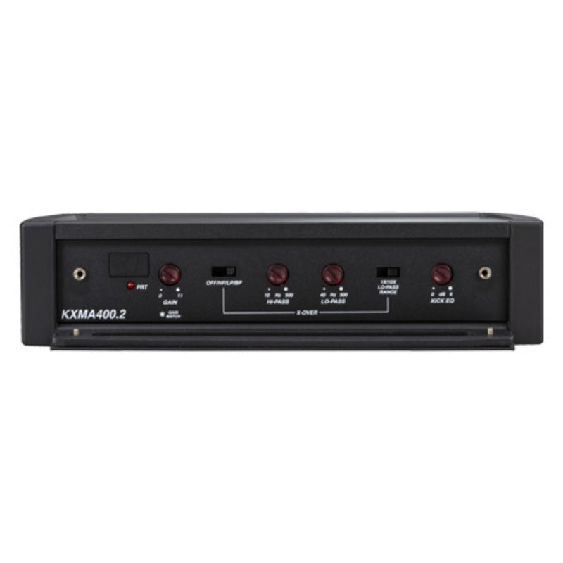 Kicker 400W 2 Channel Marine Amplifier Class D Marine Amp KXMA400.2