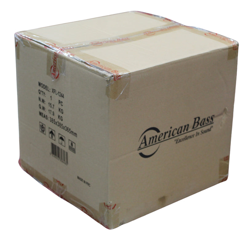 American Bass 12" Subwoofer 1000W RMS 4 Ohm, DVC, Ferrite Magnet XFL-12-D4
